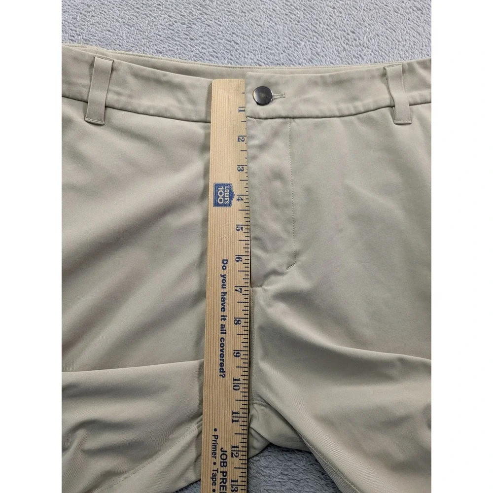 Lululemon Commission Pant Classic Tan Khaki Mens Size 34x30 Chino Trousers Golf
